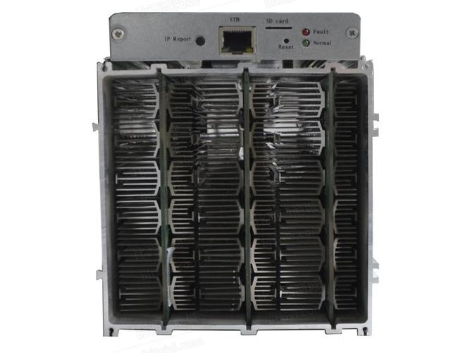 An assembled mining rig featuring multiple GPUs, optimized for high profitability in cryptocurrency mining